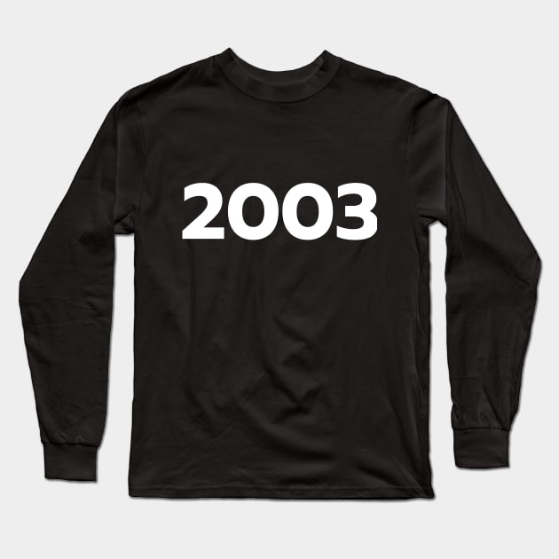 2003 legend t-shirt Long Sleeve T-Shirt by ARTA-ARTS-DESIGNS